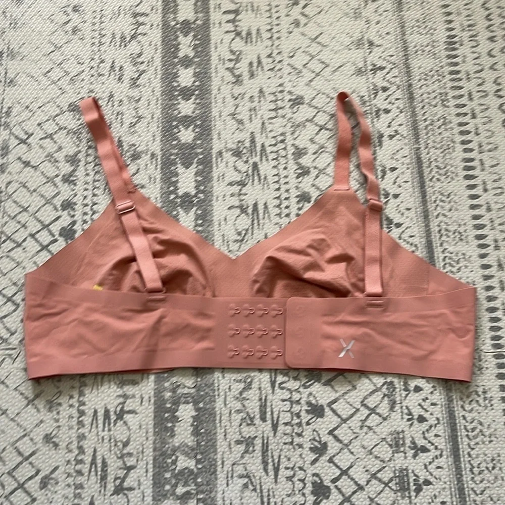 Knix Evolution Everyday Wireless Bra Unpadded Size 3 Pink GingerKnix‎